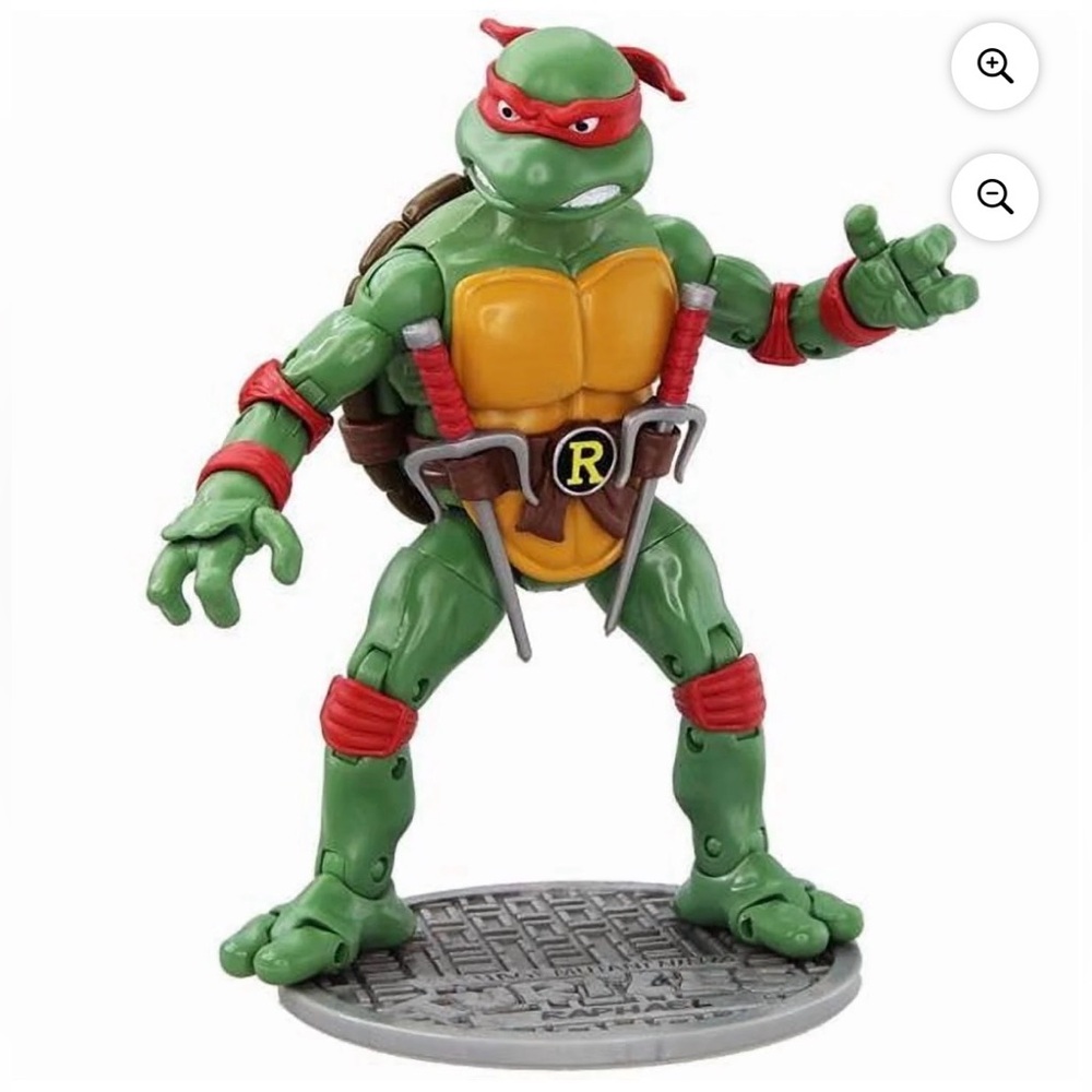 Teenage Mutant Ninja Turtles TMNT Classic Collection Action Figure Raphael Red
